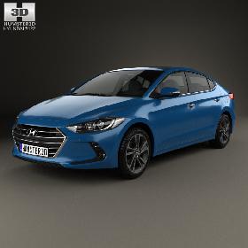 Hyundai Elantra (CN) 2017 3D model